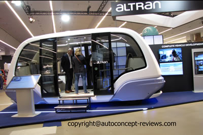 ALTRAN autonomous shuttle